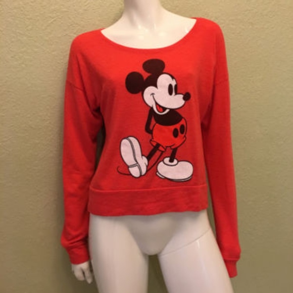 oversized mickey mouse sweatshirt